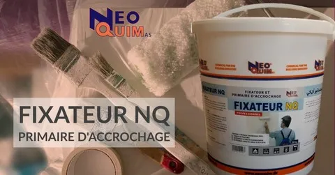 fixateur peinture et monocouche et beton lisse