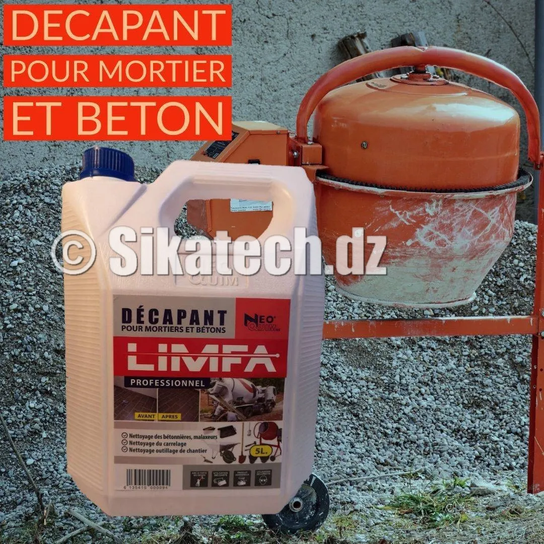 LIMFA DECAPANT MORTIER ET BETON